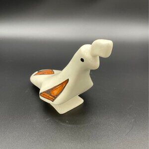 Vintage Southwestern Pheasant Bird Figurine Janet Haefner Western Boho 1980s